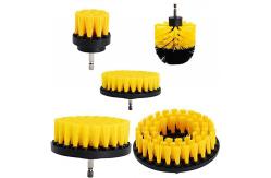 China 5pcs Drill Powered Cleaning Brush Compatible With Cleaning Pool Tile supplier