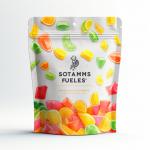 Laminated Material Eco-Friendly Gummy Bag Upright Bag Packaging 100% Recyclable High-Quality Moisture-Proof for sale