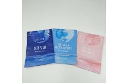 China Matte Custom Printed Zipper Plastic Bag Bath Salt Body Scrub Stand Up Pouch supplier