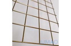 China Welded Copper Architectural Mesh Wire Decorative Fences supplier