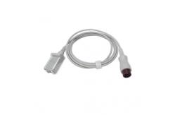 China Reusable 9pin Connector TPU 2.2m Spo2 Extension Cable For Biolight supplier