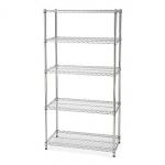 Heavy Duty Commercial Adjustable Metal Wire Shelving Unit Food Storage Racks for sale