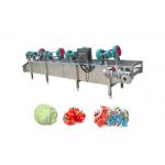 Cleaning Processing 500kg/h Fruits Vegetable Air Dryer for sale