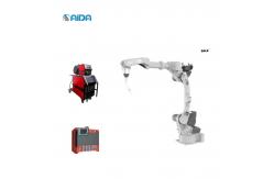 China 6 Axis Welding Robot Station With Advanced Vision System And 210kg Payload supplier
