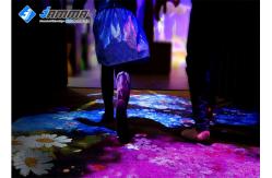 China Multiplayer Interactive Floor Projector Children Game for Amusement Park supplier