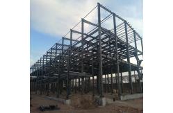 China Unmanned Operation Steel Structure Warehouse With Good Toughness And Long Fatigue Life supplier