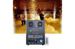 China Lightweight Flameless Sparkler Machine 110V 50hz Remote Controlled supplier