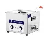 Knob 360W Mechanical Ultrasonic Cleaner Bath 15L For Glue Glass Bottle JP-060 for sale