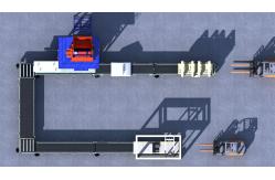 China Automatic Concrete Dosing Machine 12.7KW Artificial Stone Production Line supplier