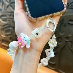 Detachable Phone Chain Strap Phone Bracelet Strap With Tether Elegant for sale