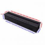 Rectangular Led Electric Fireplace Stylish For Indoor/Living Room/Hotel