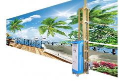 China Dual Fiber Driver 3d Wall Printing Machine Automatic Wall Flatness Detection supplier