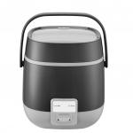 Drum Shape Electric Rice Steamer Black Color Plastic Housing Material 220 V for sale