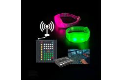 China Experience the Magic of DMX Wireless Controller and LED Wristbands at Your Concert supplier