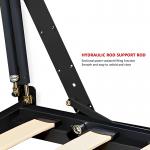 Concealed Space-saving Hardware Kit White Vertical Foldable Mechanism Murphy Wall Bed