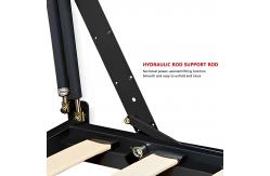 China Concealed Space-saving Hardware Kit White Vertical Foldable Mechanism Murphy Wall Bed supplier