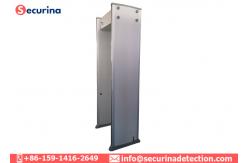 China Multi Lanuague Operation Pass Through Metal Detector 33 Pinpoint Zones LCD Screen supplier