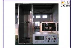 China Flame Propagation Vertical Flammability Tester For Single Cable IEC 60332 En 50086 supplier