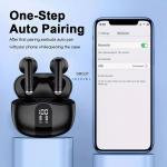 TWS Earbuds Accessories For Two Way Radio Multi-Function Noise Cancelling Bluetooth Earbuds with ABS and JL Chipset for sale