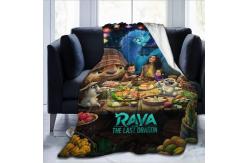 China Customized Design Digital Printing Polyester Flannel Blanket supplier