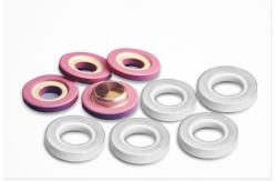 China Insulation Rings Al2O3 Ceramic Water Pump Seals High Intensity supplier