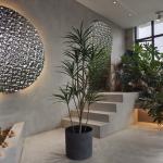 Round Recycled Plastic Planters Lightweight for Planting Seedling