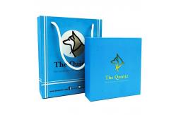 China Eco-Friendly Custom Clothes Packaging Bag with Recycled Woodfree Paper and Custom Logo supplier