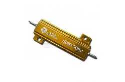 China 50W High Power Led Load Resistor Cable Leaded Aluminium Housed supplier