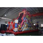 Waterproof Inflatable Fun City , Blow Up Robot World Bouncy Jumping Castles