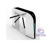 Half Height Security Tripod Turnstile Gate Access Control QR Code RFID Card Reader for sale