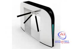 China Half Height Security Tripod Turnstile Gate Access Control QR Code RFID Card Reader supplier