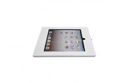 China Sturdy Metal Enclosure Ipad Kiosk Stand Powder Coated Finish With Camera Exposed supplier
