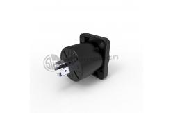 China Chassis 4 Pin Speaker Male Connector Plastic D Shape Latch Lock supplier
