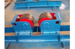 China Adjustable Auxiliary Pipe Spiral Rod Welding Rotator Turning Roller supplier