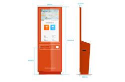 China 43 Inch Self Service Kiosk Ticket Vending Machine Anti - Vandal 1 Year Warranty supplier