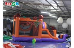 China Giant Inflatable Party Bouncy Castle Slide Combo Halloween Inflatable Bounce House supplier