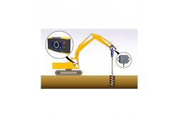 China APEA2000MAX Hydraulic Ground Auger With 44Rpm 511-1 Torque Range supplier