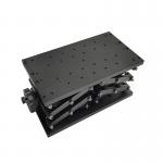 Large Stroke Manual Lab Jack High Bearing Capacity Grinding Screw Drive