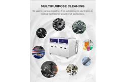 China 1-90 Degree Temperature Industrial Ultrasonic Cleaner With 1-99 Hours Timer supplier