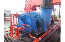 China SGS Inspection Cutter head Suction Dredges with 3800 M3/h Double Dredging Pumps supplier