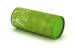 China Tea Herb Paper Tube Packaging Flexible Gloss / Matt Lamination supplier