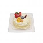 6in White Compostable Disposable Biodegradable Sugarcane Bagasse Plates for sale