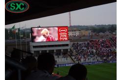 China P8 Led Stadium Advertising Boards , Sports Perimeter Led Display 6000cd Brightness supplier