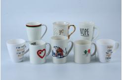 China 11 Ounce Ceramic Mug Cup For Tea Cocoa Mulled Drinks supplier