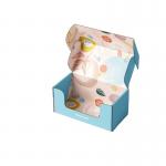 Eco friendly Corrugated Shipping Boxes Embossing Glossy Lamination
