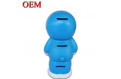 China OEM Customized Robotic Coin Bank With  Fingerprint Plastic Money Box supplier