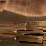 ASTM B194 / ASME SB194 Copper Beryllium Sheet For Electro Chemical Industries for sale