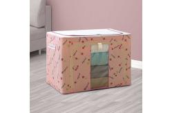 China Multiscene Ultralight Fabric Household Storage Containers With Steel Frame 60*42*40cm supplier