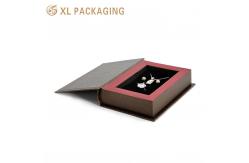 China XL Packaging Custom Logo Cardboard Jewelry Packaging Box with Magnetic Closure and CMYK Printing supplier