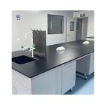 Organize Your Laboratory with Cupboard-Equipped Lab Work Benches in White Black or Grey for sale